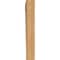 Ekena Millwork Imperial Block Smooth Bracket, Western Red Cedar, 5 1/2"W x 38"D x 38"H BKT06X38X38IMP05SWR - alternate 2